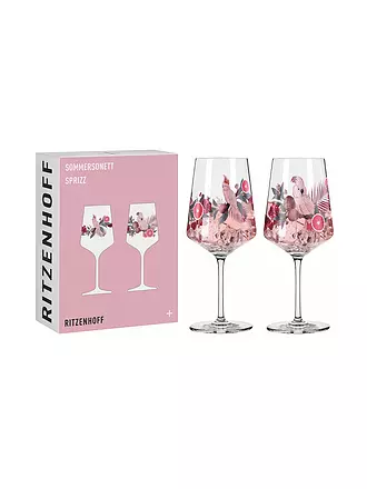 RITZENHOFF | Aperitifglas 2er Set SOMMERSONETT Ramona Richter 2024 | 